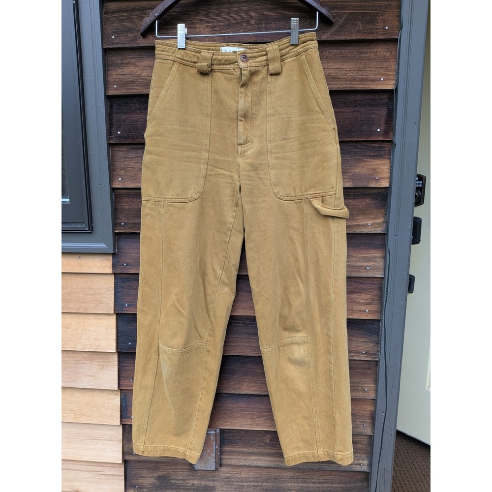 Alex Mill Carpenter Utility Painter  Pants 26 Waist Golden Khaki